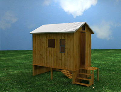 Elevated Poultry House
